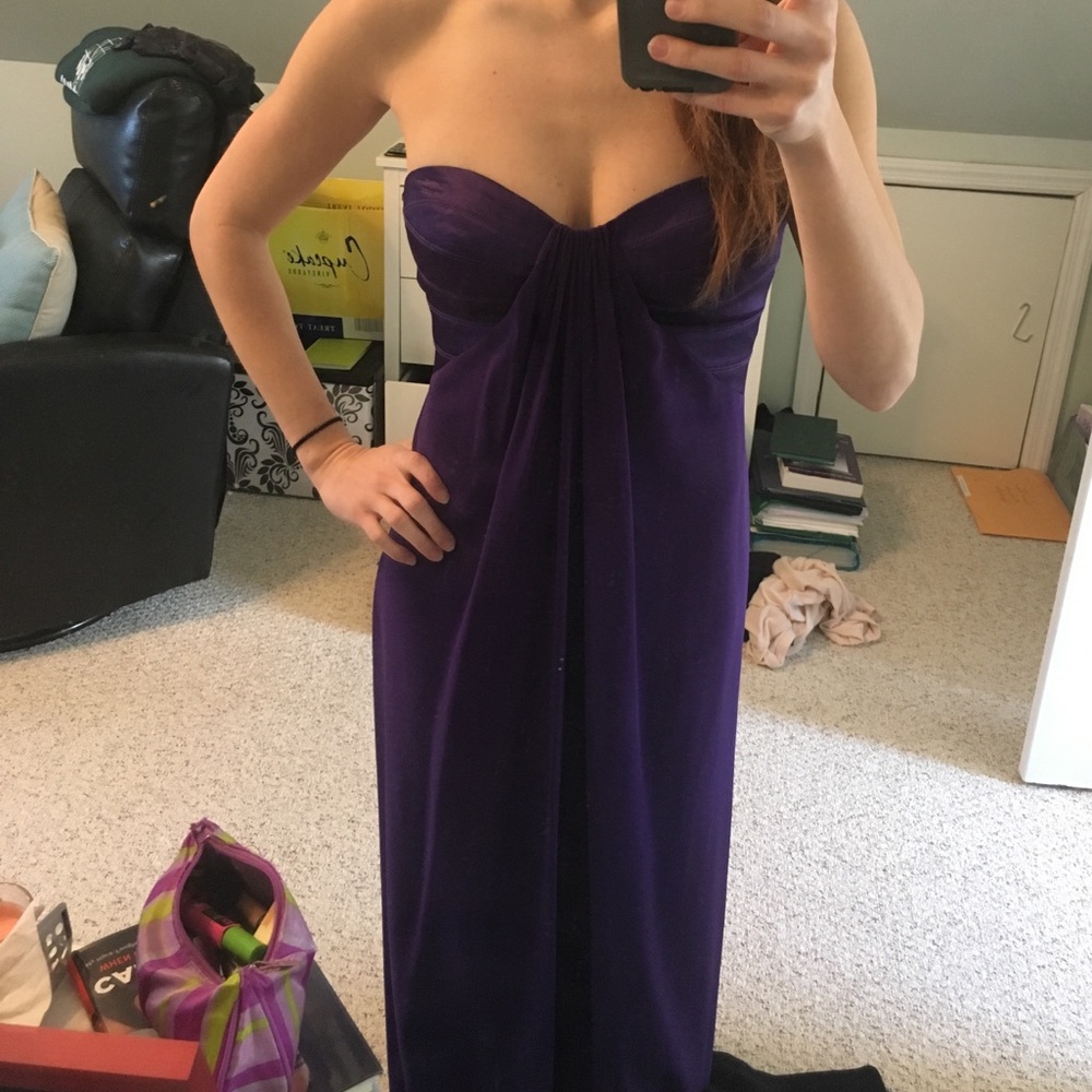 La Femme Evening Gown with Sexy Back